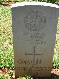 Dar Es Salaam War Cemetery - Jaffas, S